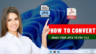 How to Convert From JPG to PDF  how to convert image to PDF 2022 [upl. by Annaiviv]