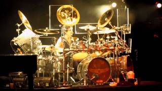 Journey  Deen Castronovo drum solo  Lovin Touchin Squeezin  Key Arena Seattle 102111 [upl. by Gilbertson933]