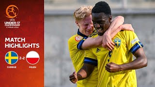 Highlights P17EM  Sverige – Polen 22  Nytt kryss för P17 [upl. by Yenal371]