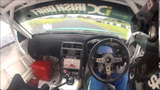 James Deane 110MPH drift entry at IDC5 [upl. by Anialeh]