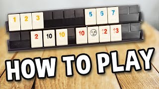 how to play RUMMIKUB official gameplay and rules  SPIELREGELN TV [upl. by Clayborn]