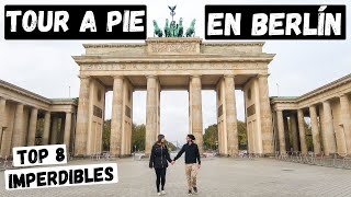 24 horas en BERLÍN  ¿QUÉ VISITAR TOUR A PIE  ALEMANIA [upl. by Ainslee]