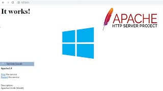 Install amp Set Up Apache Web Server on Windows 10  Quickly [upl. by Selena139]