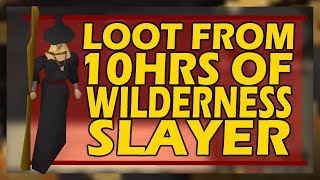 LOOT From 10hrs of WILDERNESS SLAYER [upl. by Wane]