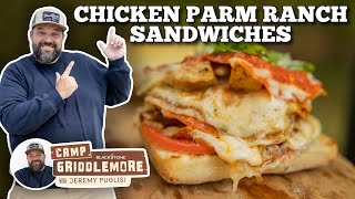 Chicken Parm Ranch Sandwiches  Blackstone Griddles [upl. by Hendrick938]