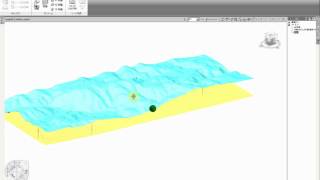 Ｎ値より基盤面を作成しモデリング [upl. by Einaj]