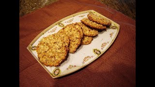 Crispy Oatmeal Cookies No Flour by Diane Lovetobake [upl. by Balfour]