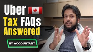 Filing Taxes for Uber Drivers in Canada Most Asked Questions Answered  Uber Income Tax and HST [upl. by Acinnod]