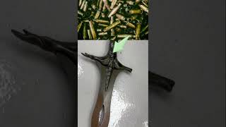 Make Sharp Sword from Empty Bullet Shell ytshorts viralvideo [upl. by Livingston]