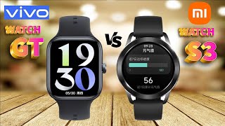 vivo Watch GT Vs Xiaomi Watch S3 [upl. by Nangatrad]