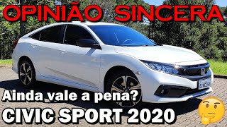 Civic Sport 2020  O que mudou versões preços dicas avaliação completa [upl. by Wenz]