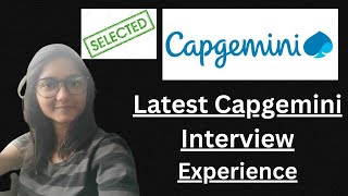 Capgemini Latest Interview Experience  Interview Questions amp Answers 🔥🔥 [upl. by Kcirderfla949]