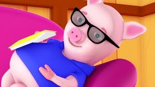 This Little Piggy  Nursery Rhymes for Kids  Baby Cartoon Videos by Kids Baby Club [upl. by Baptist]