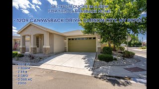 1209 Canvasback Drive Carson City NV 89701 Unbranded [upl. by Kissiah]