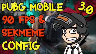 32 SEKMEME VE 90 FPS CONFİG  PUBG MOBİLE CONFİG 32 [upl. by Jamnes]