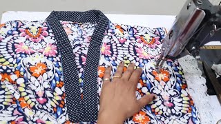 Very Easy and Beautiful Kaftan TOP making in just 10 Minute  DiY Kaftan TOP making at Home [upl. by Ylrebmi]