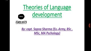 Theories of Language development Skinner Bandura amp Chomsky [upl. by Assirralc]