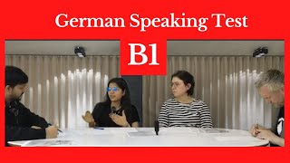 German Speaking Test Level B1 Goethe Mündliche Prüfung B1 Goethe 2024 [upl. by Cyma]