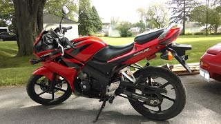 2008 Honda CBR125R starting problem [upl. by Luann]