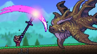 The Old Duke Must Die  Terraria Calamity Melee Death Mode 45 [upl. by Yhtuv636]