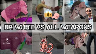 Mr Meat 2 Dr White vs all weapons 🔫💉🍖🤣 [upl. by Labors]