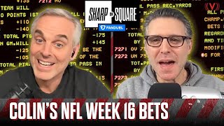 Colin Cowherd talks NFL Week 16 bets for EaglesCowboys PackersDolphins amp 49ers  Sharp or Square [upl. by Inafets]