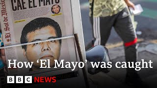 How Mexico drug lord El Mayo was caught by US agents  BBC News [upl. by Ariahay]