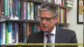 Prof Christian Dustmann on Sky News 5th November 2014 [upl. by Hamilton]