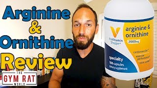 LArginineOrnithine 2000 mg  Vitamin Shoppe  Supplement Review [upl. by Freiman451]