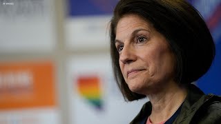 Nevadas Catherine Cortez Masto projected to win reelection allowing Democrats to keep the Senate [upl. by Akemak616]