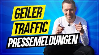 TrafficStrategie 200 Pressemitteilungen raushauen [upl. by Orimlede]