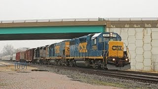 31813 A Morning Railfanning the Dimond in Effingham Illinois [upl. by Attalanta]