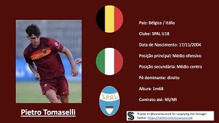 Pietro Tomaselli SPAL U18 2021 footage [upl. by Aihsenyt544]