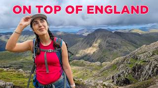 Hiking Scafell Pike Englands HIGHEST Peak [upl. by Annaed]