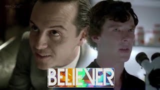 SHERLOCK  IMAGINE DRAGONS  BELIEVER  TRIBUTE MASHUP [upl. by Iatnwahs]