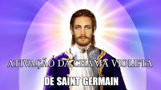 â˜¯ TRANSMUTAÃ‡ÃƒO DO EU SOU  ATIVAÃ‡ÃƒO DA CHAMA VIOLETA DE SAINT GERMAIN ðŸ’œ [upl. by Alexio]