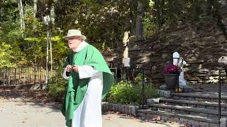 Tuesday’s Mass at the Grotto [upl. by Atinet221]