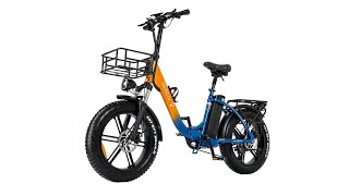 Review Folding Electric Bike Ridstar MN20 1000W48V15AH 2024 [upl. by Bahe943]