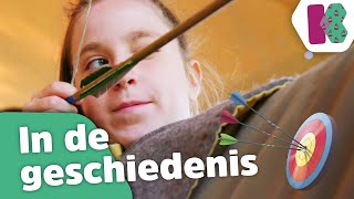 Boogschieten en poepen in een gat 💩 En toen… 😱  Kinderen voor Kinderen helpt mee [upl. by Azral]