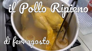 il pollo ripieno al sugo il galluccio del ferragosto a Foggia [upl. by Garihc]