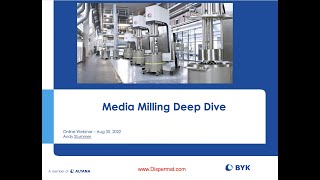 2022 08 30 Media Milling Deep Dive [upl. by Ellehcem635]