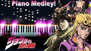 The Ultimate JoJos Bizarre Adventure Piano Medley  500000 Subscribers Special [upl. by Gaspard]