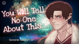 Werewolf Boyfriend Is Scared of Fireworks Cuddling Reverse Comfort M4A ASMR RP [upl. by Enilra]