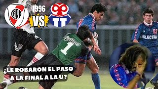 RIVER PLATE VS UNIVERSIDAD DE CHILE 1996 Resumen  Escándalo [upl. by Nyleikcaj]