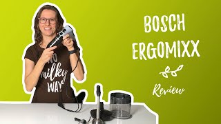 Bosch ergomixx review staafmixer  hakmolen [upl. by Dloraj359]