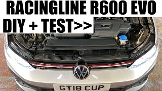 RACINGLINE R600 EVO INTAKEDIY GUIDE  TESTMK8 VW GOLF R AND GTI CLUBSPORT [upl. by Hungarian]