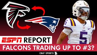 REPORT Patriots Open To Trading 3 Pick Falcons Rumored To Be Interested In Trade  Falcons Rumors [upl. by Brunn]