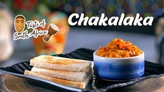 Homemade Chakalaka Recipe  South African Food Recipes  African Vegetarian Recipes By Megha Joshi [upl. by Haim752]