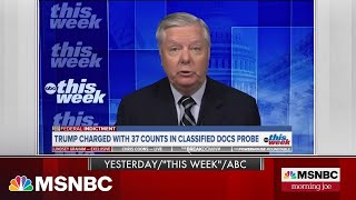 Everything he said there was wrong What Sen Graham is saying about Trump [upl. by Htenywg]