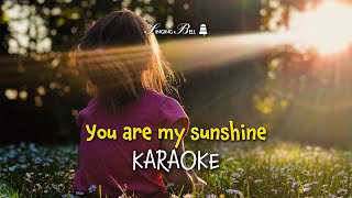 You Are My Sunshine  Karaoke with Lyrics for kids Lullaby Version [upl. by Kittie]